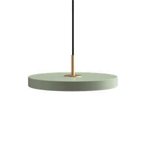 Umage - Asteria pendel m/ messingtop - mini - Nuance olive (Ø31 cm)